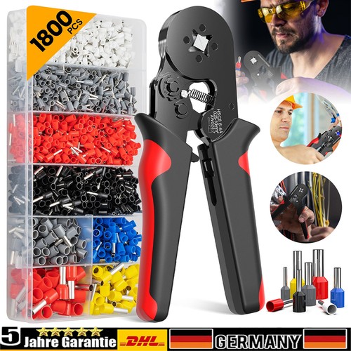 Crimpzange set 1800 - crimpzange,