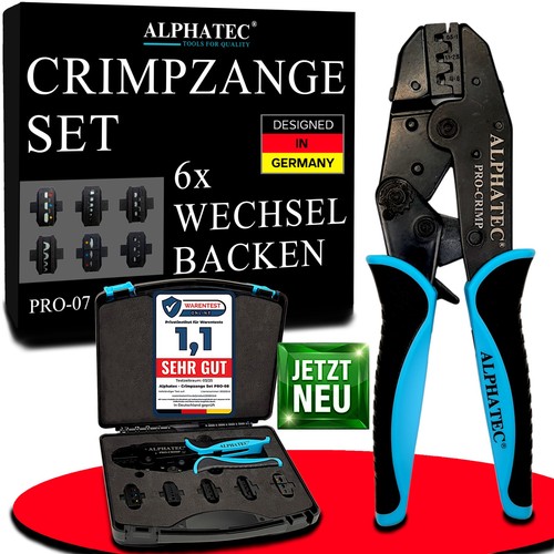 Alphatec crimpzange set mit - alphatec®,