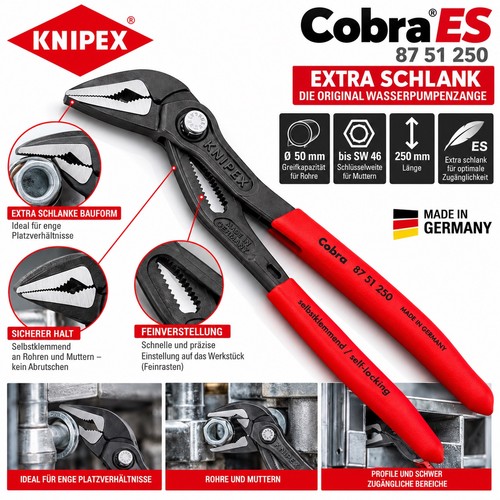 Knipex cobra 51 250 - knipex,