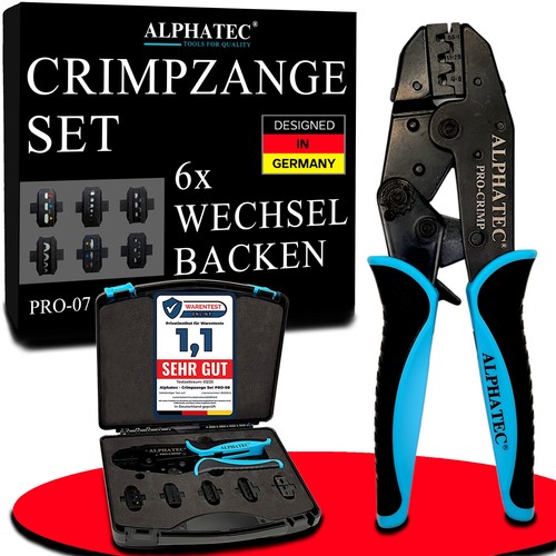 Alphatec crimpzange set - crimpzange,